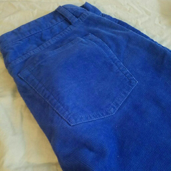 Jcrew royal blue corduroy pants size 26r. - Picture 5 of 8
